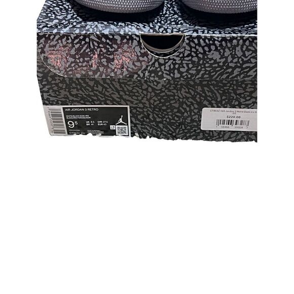 Air Jordan 3 Retro Mid Dark Iris Sz 9.5 READ DESCRIPTION main image 11